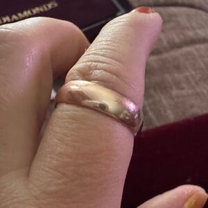Elegant Gold wedding Band Ring men’s 14 K gold
